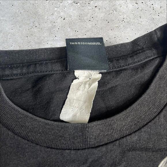 Marvel Mad Engine Avengers Spider-Man Captain America Size L - Picture 4 of 6